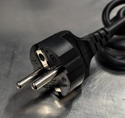 Schuko Powercord Right